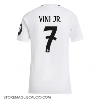 Real Madrid Vinicius Junior #7 Maglia Gara Casa Repliche 2024-25 Donna